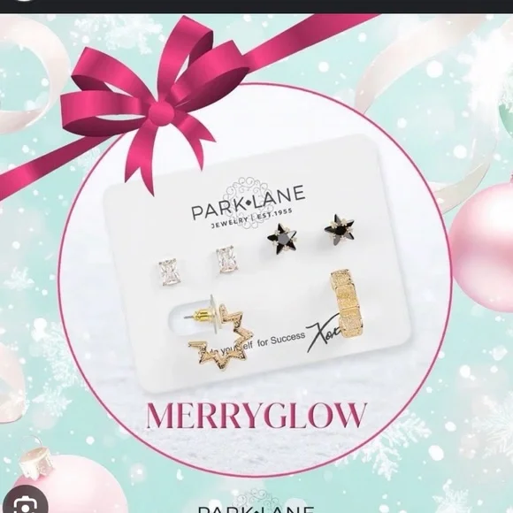 Park Lane Bundle Leopard Spottie & MerryGlow Earrings Set - Picture 4 of 5